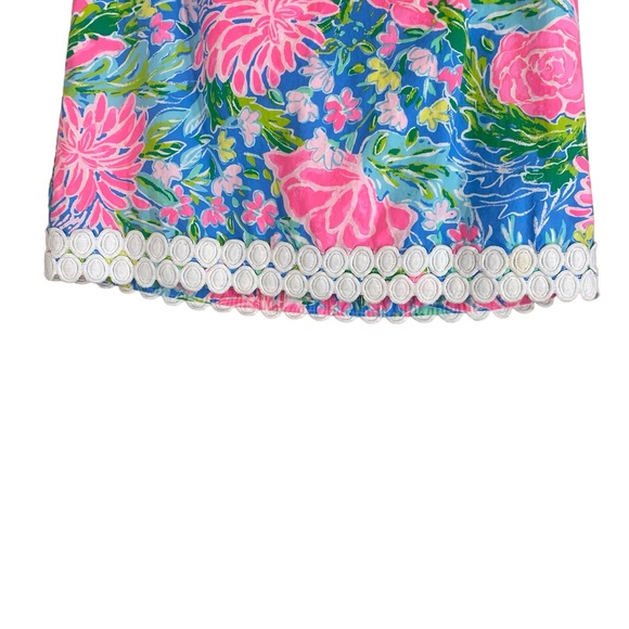 Lilly Pulitzer Zanzibar Blue Izzy Mini Skirt - Picture 4 of 15